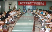 粤宁优秀科技工作者座谈会召开