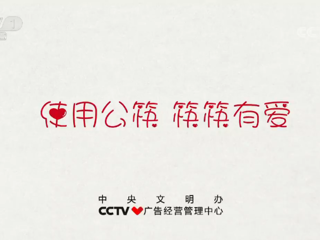 中央文明办公筷公益广告