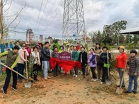 广州市白云区科协联合市女科技工作者协会共建“巾帼科技林”