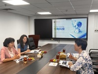 广州市天河区科协走访调研科技企业